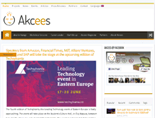 Tablet Screenshot of akcees.com